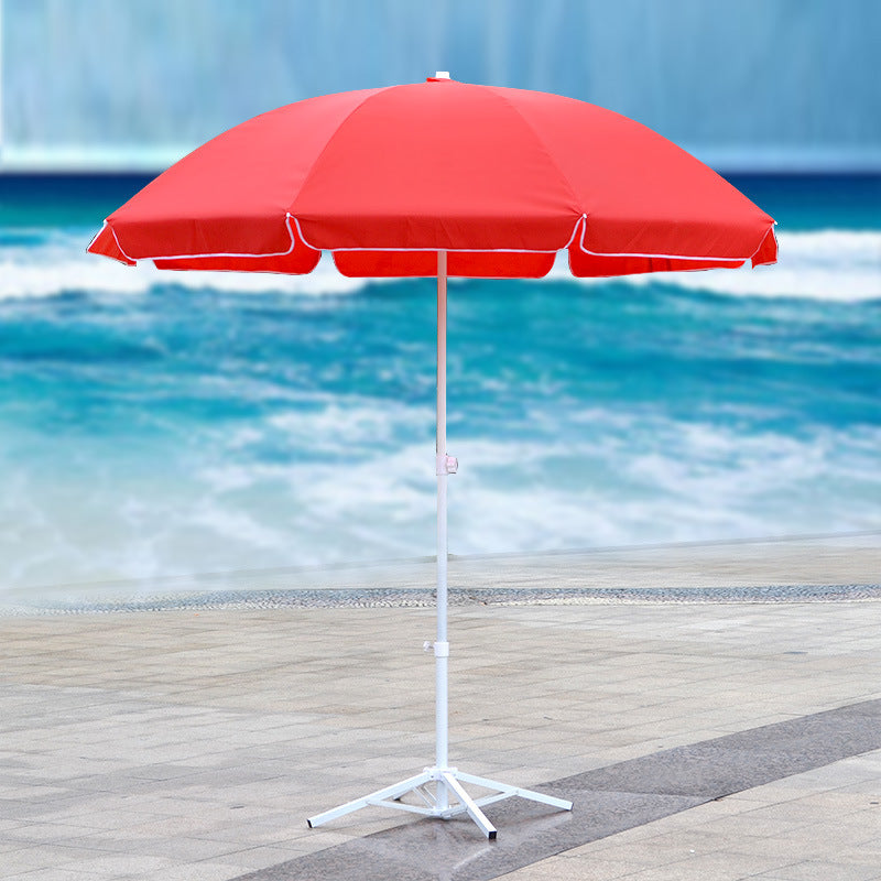 Advertising sun umbrella outdoor stall umbrella glass fiber umbrella rib windproof waterproof sunscreen outdoor parasol factory customization